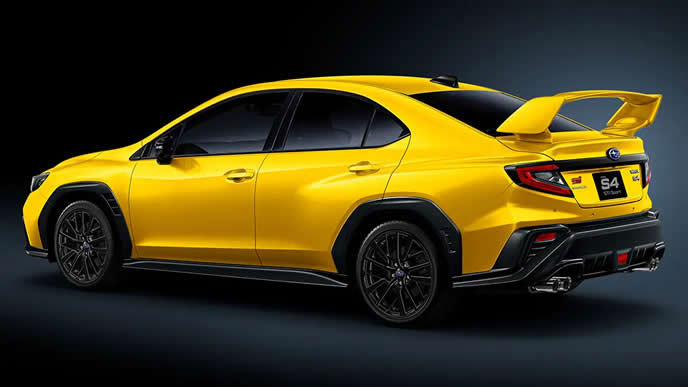 WRX S4 STI Sport R-Black Limited 2のリヤ