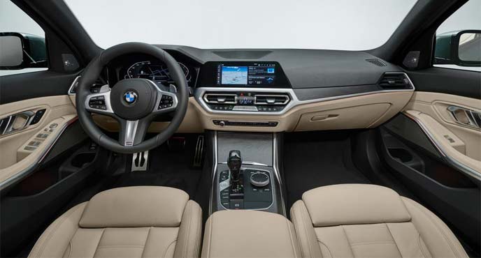 BMW新型「3シリーズ ツーリング」のインテリア