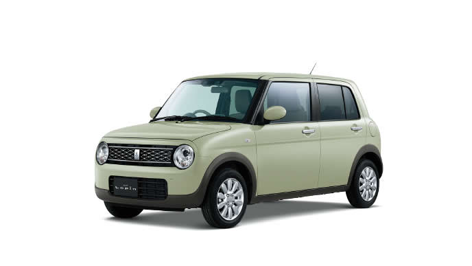 ラパンのトラッドカーキメタリック
