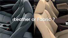 革シートと布シートどちらがおすすめ？それぞれの素材が持つメリット・デメリット