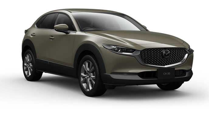CX-30のジルコンサンドメタリック