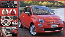 フィアット500の内装はボディカラーごとに異なる！チンクエチェント限定車も紹介