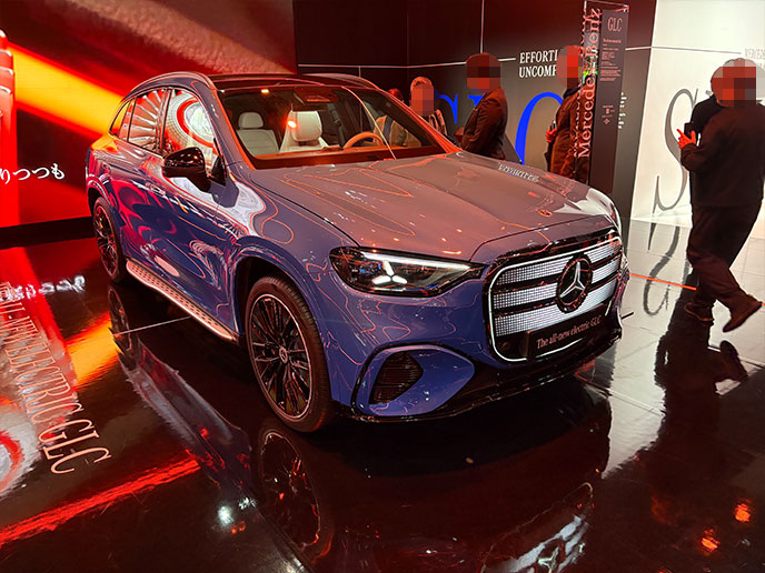 The all-new electric GLCのエクステリア