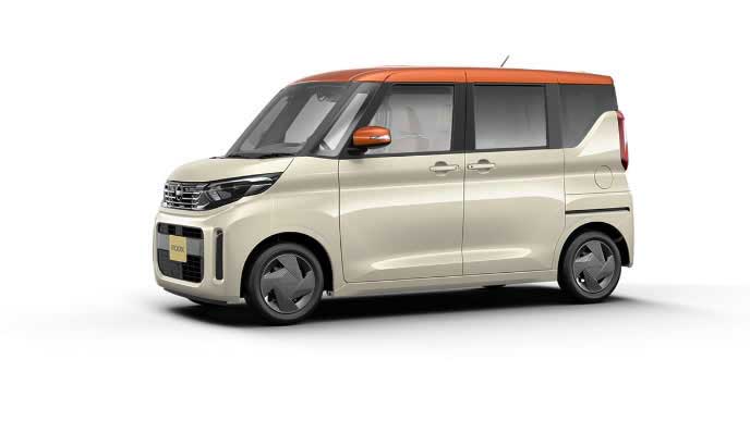 ルークスのフローズンバニラパール×プレミアムサンシャインオレンジ