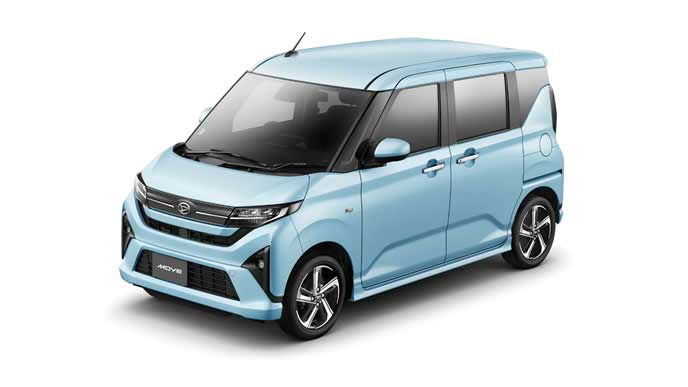 7代目ムーヴのスカイブルーメタリック