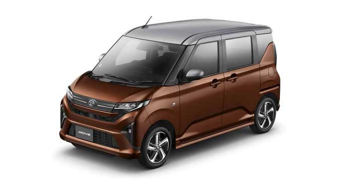 7代目ムーヴのスムースグレーマイカメタリック×グレースブラウンクリスタルマイカ