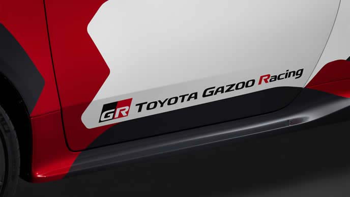 ロバンペラEditionのTOYOTA GAZOO Racingデカール