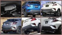 C-HRのマフラーとマフラーカッターとしておすすめの社外品13選