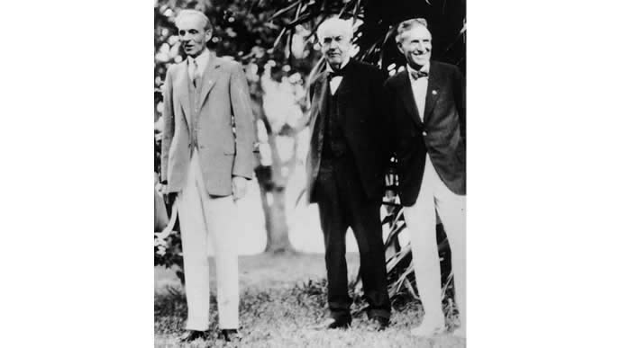 トーマス・エジソンとヘンリー・フォード