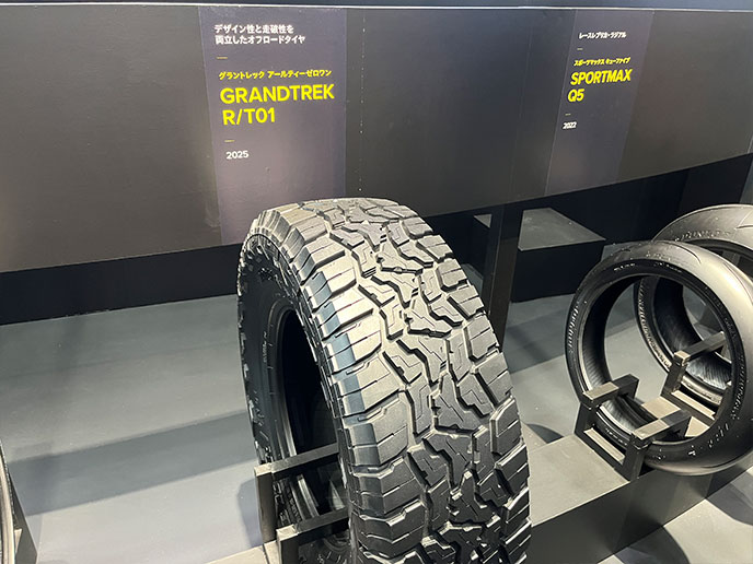デザイン性と走破性を両立したオフロードタイヤのGRANDTREK R/T01
