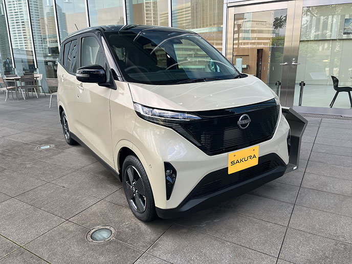 サクラのエクステリア