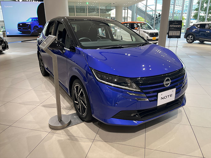 3代目ノートのエクステリア