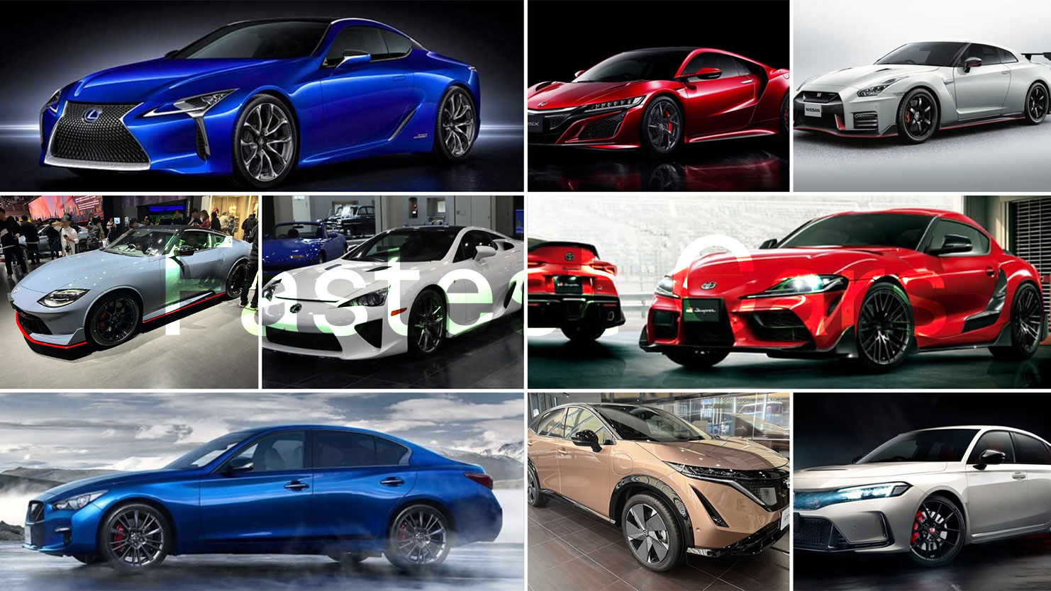 速い車ランキング 0-100km/h加速の速い日本車TOP10 - COBBY