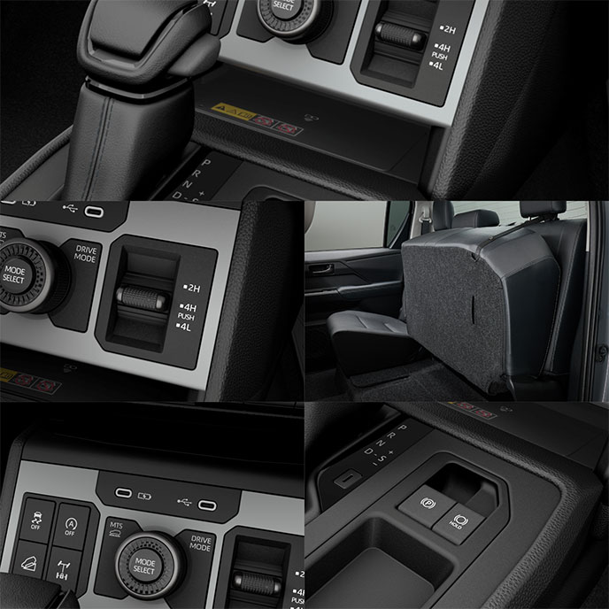 フルモデルチェンジした新型ハイラックス