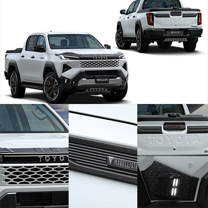 フルモデルチェンジした新型ハイラックス