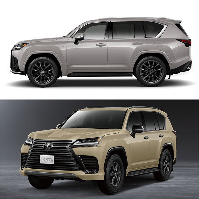 レクサスLXのモデルチェンジ情報：2026年10月1日に一部改良 新グレード