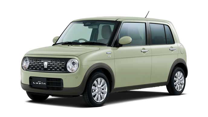 ラパンのトラッドカーキメタリック