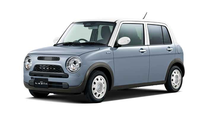 アルトラパンLCのフォギーブルーパールメタリック×ソフトベージュ