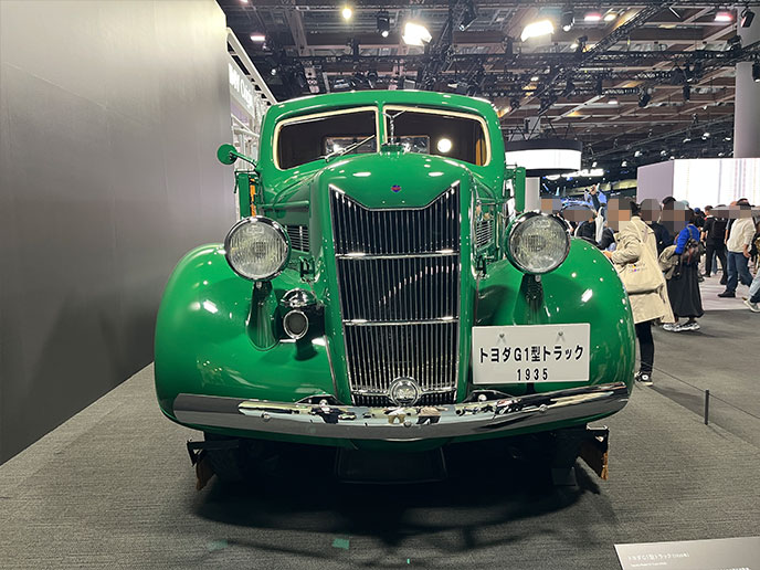 トヨダG1型トラックのフロント