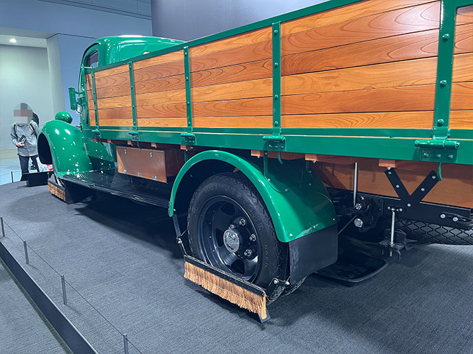 トヨダG1型トラックのリヤ