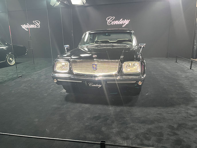 初代センチュリーのフロント