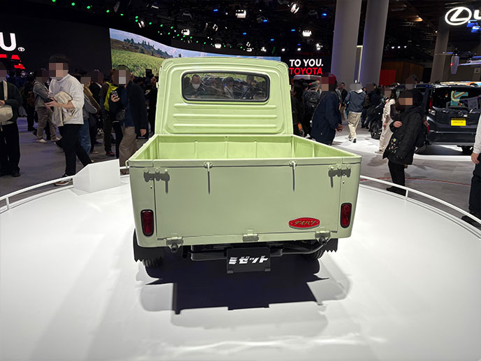 ミゼットのリヤ