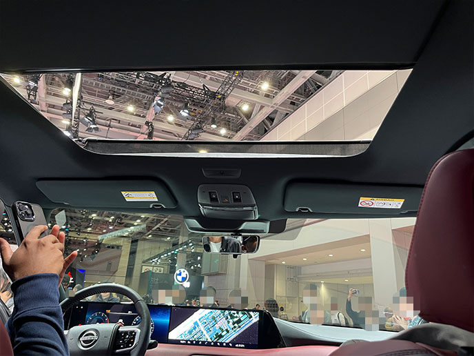 7代目パトロールのインテリア