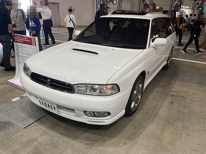 2代目レガシィツーリングワゴンのエクステリア