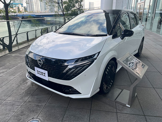 2024年マイナーチェンジ後のノートオーラ