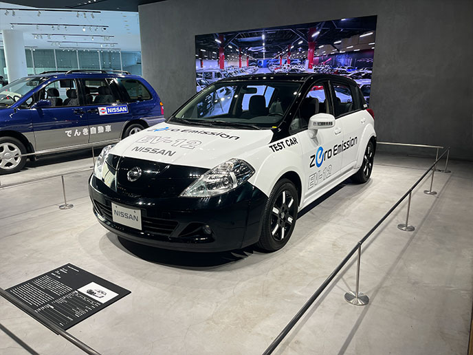 ティーダEVテストカー