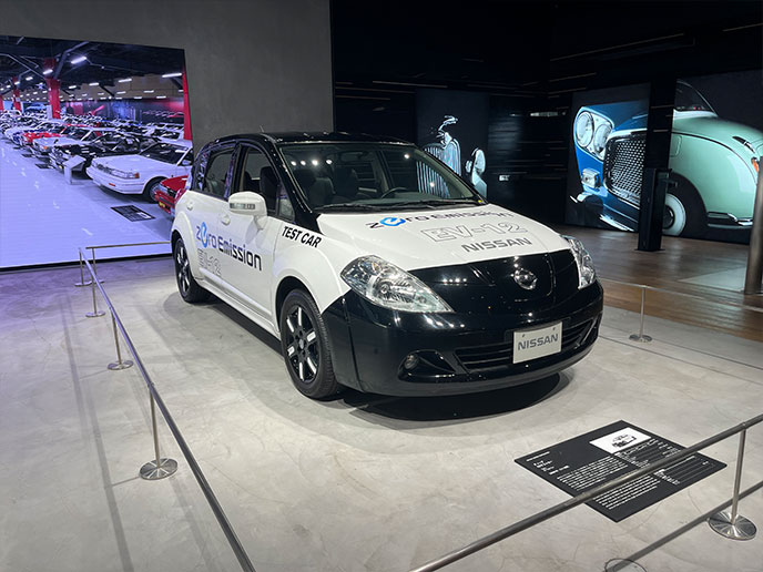 ティーダEVテストカー