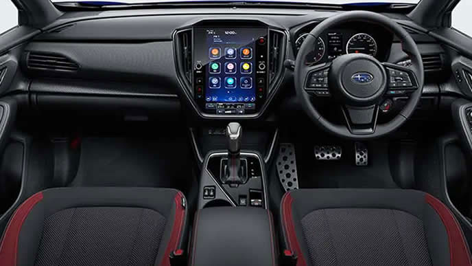 STI Performance Editionのインテリア