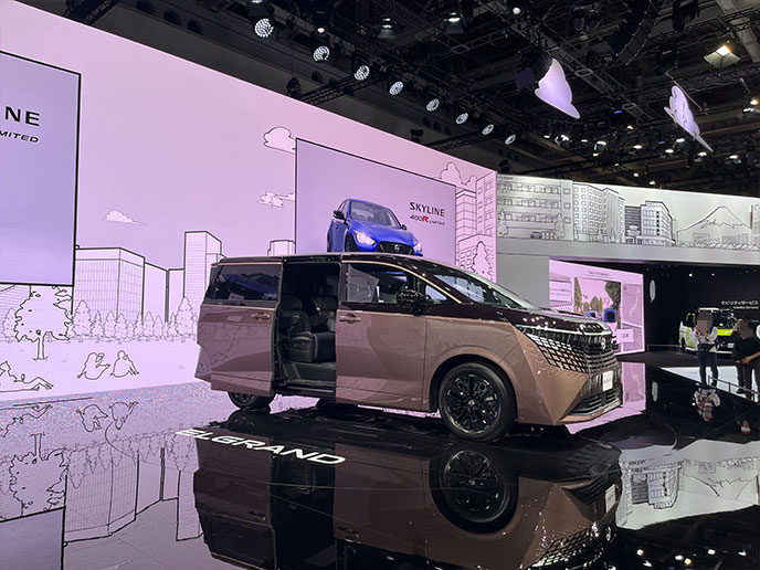 4代目エルグランドのエクステリア