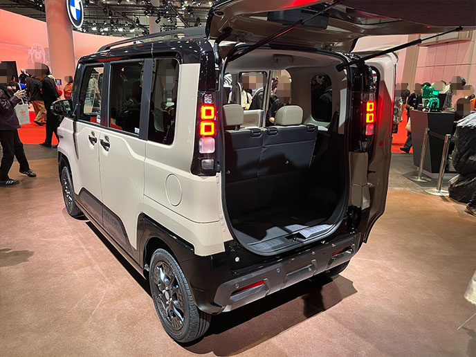 デリカミニのインテリア