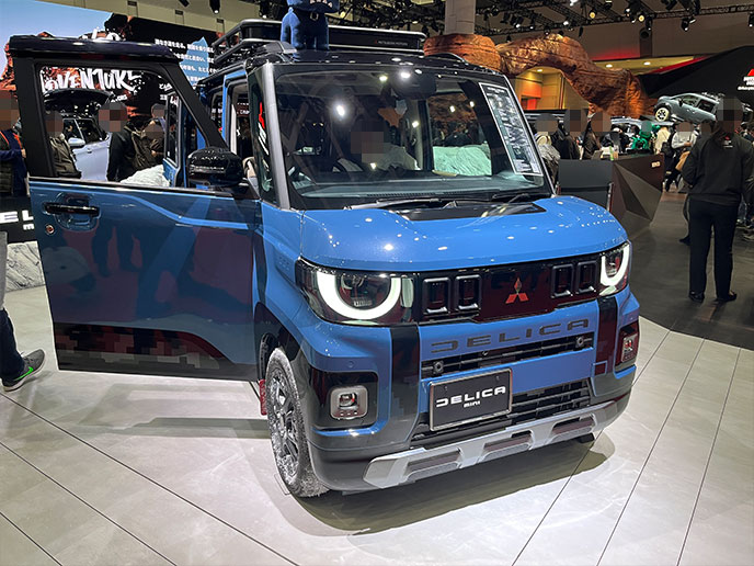 デリカミニのエクステリア