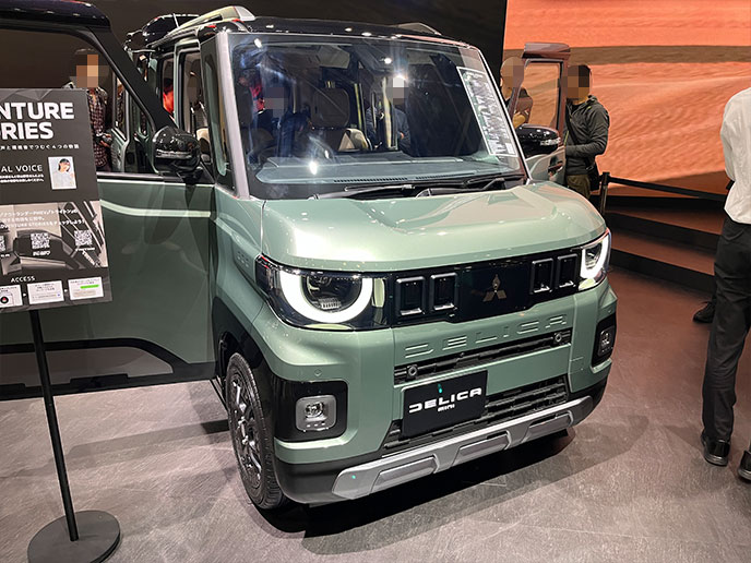 デリカミニのエクステリア