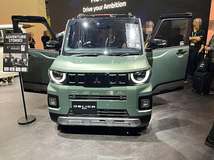デリカミニのエクステリア