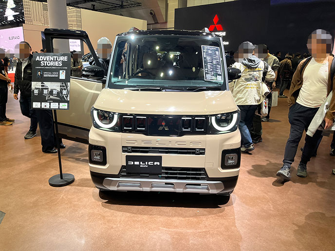 デリカミニのエクステリア