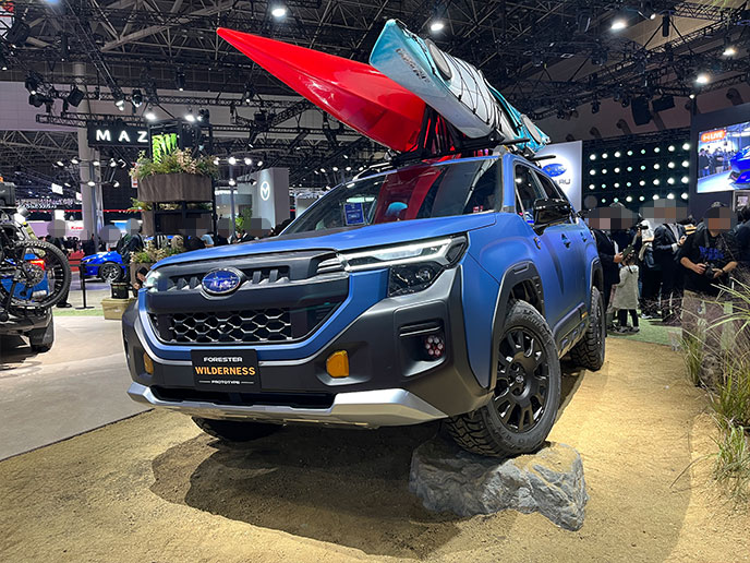 フォレスター ウィルダネスのフロント周り