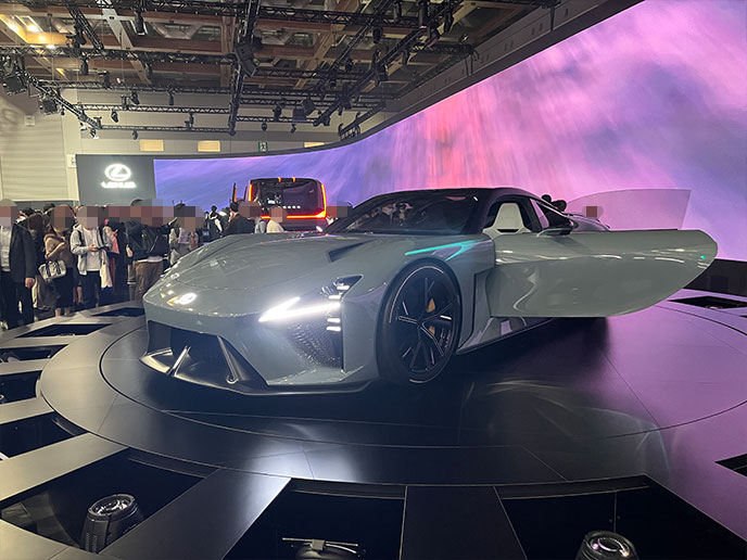 2025年公開のレクサススポーツコンンセプトのエクステリア