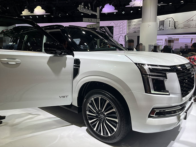 7代目パトロールのエクステリア