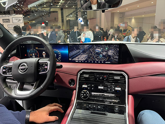 7代目パトロールのインテリア