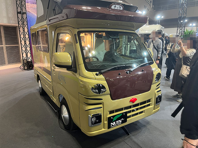 軽キャンピングカーのエクステリア