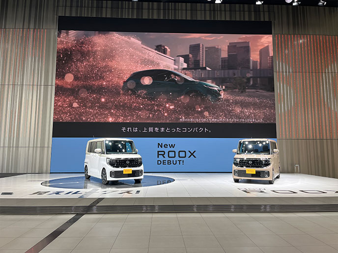 4代目ルークスのエクステリア