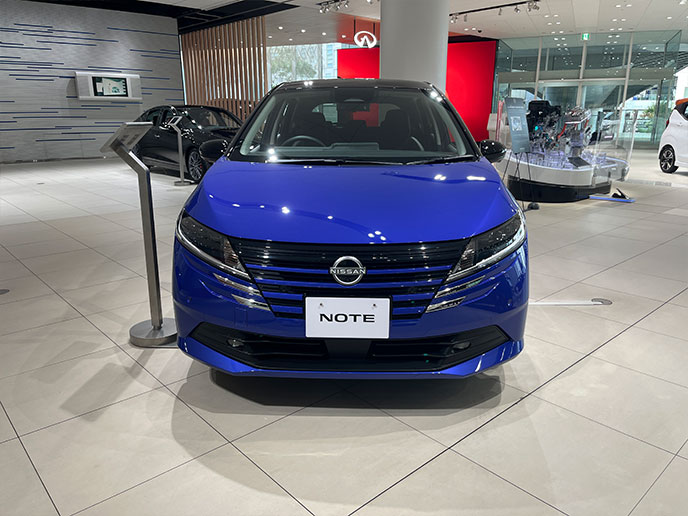 3代目ノートのエクステリア