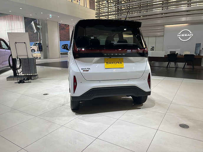 サクラのエクステリア