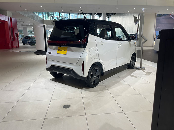 サクラのエクステリア