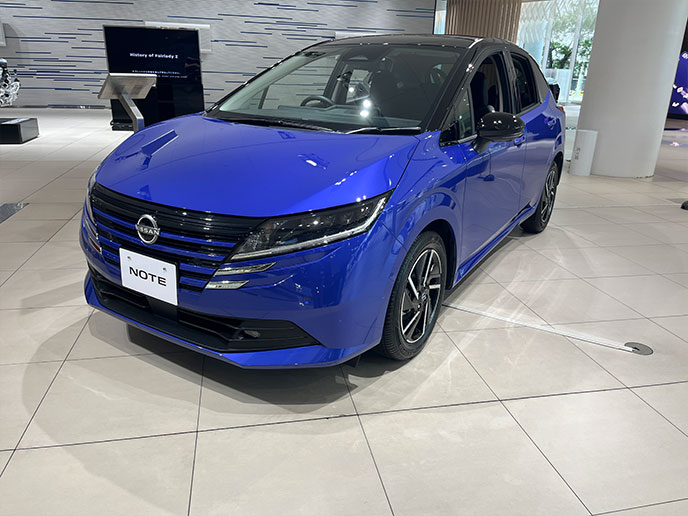 3代目ノートのエクステリア