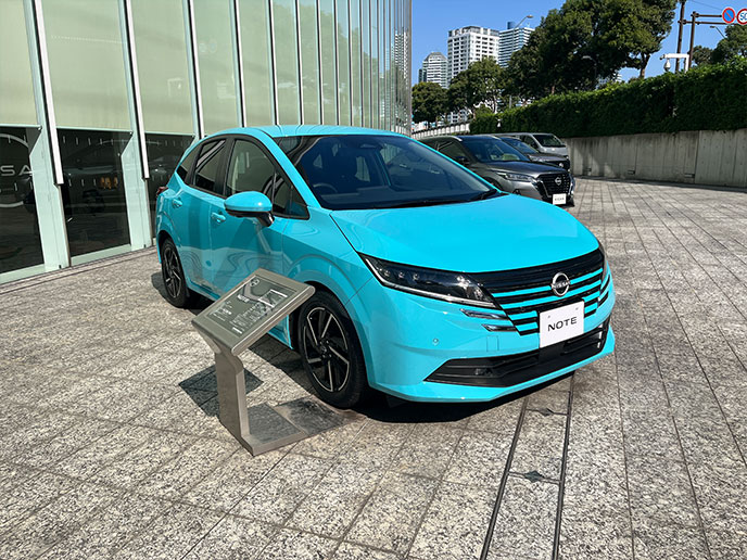 3代目ノートのエクステリア