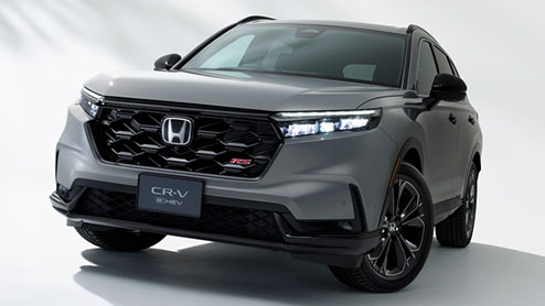 CR-Vモデルチェンジは2025年12月 水平基調の精悍スタイルでスポーツe:HEV搭載